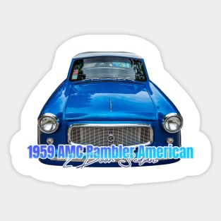 1959 AMC Rambler American 2 Door Sedan Sticker